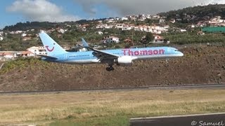 preview picture of video 'Plane Spotting || Close Up Landings & Take Offs || Madeira (pt1)'