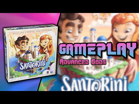 Santorini Gameplay Tutorial with Advanced Gods and Goddesses by Roxley and Spin Master - YouTube