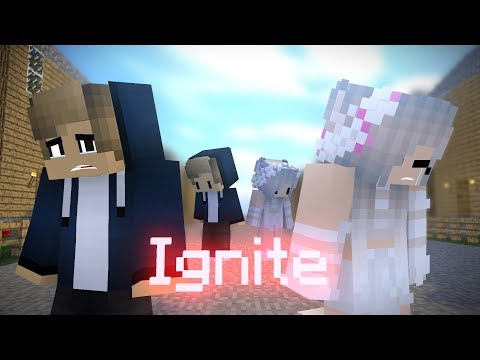 ♪ " Ignite " - ( Cute Love Story Minecraft Animation Music Video #2 ) ♪