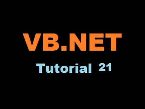 VB.NET Tutorial 21 :  Creating a Mp3 Player In VB.net