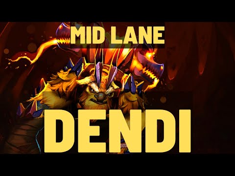 2️⃣ Dendi Earthshaker Mid Player Perspective 🔥 | 7.34b Full Gameplay #dota2