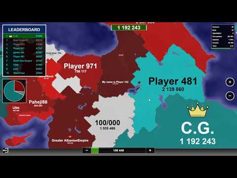 3 Teams Battle Royale Skilled Gameplay! Territory Games io - Territorial IO