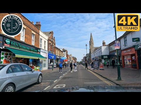 Sittingbourne Kent UK Drive 4K With Interesting Facts 2022