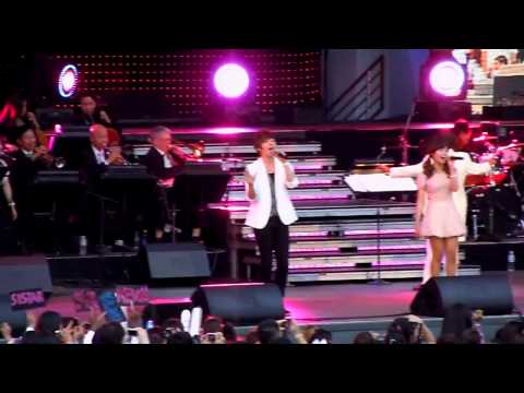 110430 Jay Park, Soohyun, Jieun,Hyorin singing together @ Korean Music Festival 2011