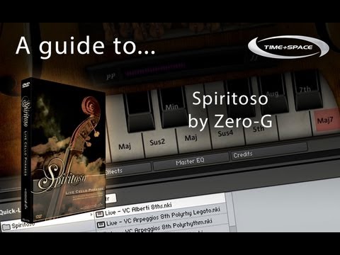 Zero G Spirotoso Live Phrases Classical Cello Kontakt Sampler Instrument image 3