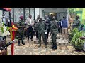 Tribute Song Played By Soldiers To Gen Elly Tumwine At His House Before The Burial
