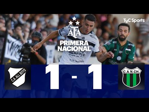 All Boys 1-1 Nueva Chicago | Primera Nacional | Fecha 1 (Zona A)