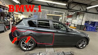 Rear Quarter Panel Replacement According to BMW Factory Guidelines
