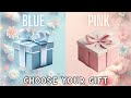 Choose your gift 🎁💝🤮||2 gift box challenge|Pink & Blue #giftboxchallenge#chooseyourgift #pinkvsblue