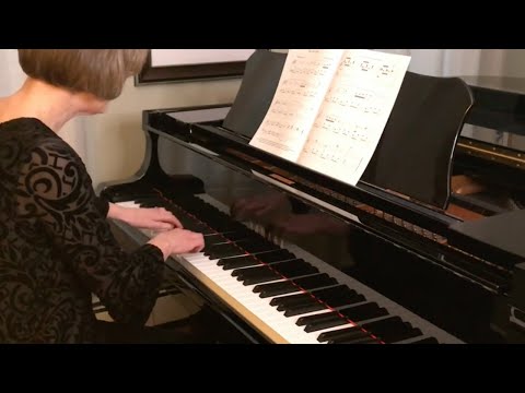 White Piano Performance Video