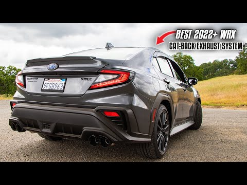 BEST 2022+ WRX EXHAUST with NO DRONE! - AWE Touring Edition Catback Exhaust