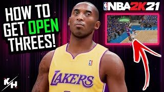 NBA 2K21 - HOW TO GET OPEN THREES! (C Point Series Tutorial)