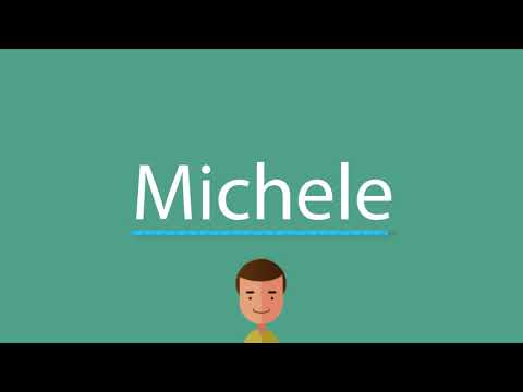 Michele pronunciation