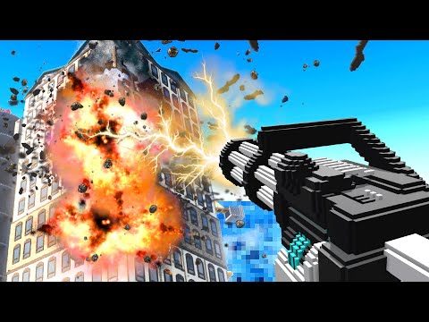 Using BANNED WEAPONS To DESTROY The City ... (God Powers!)