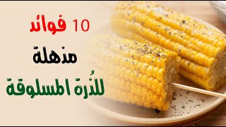 10 فوائد مذهلة للذُرة المسلوقة 10 فوائد مذهلة للذُرة المسلوقة