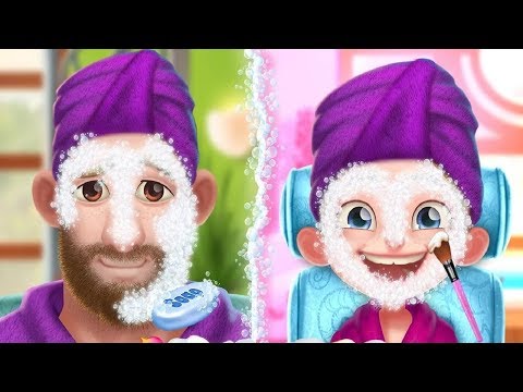 Fun Baby Care Kids games - Spa Day with Daddy -Play & Learn Makeover Adventure for Girls