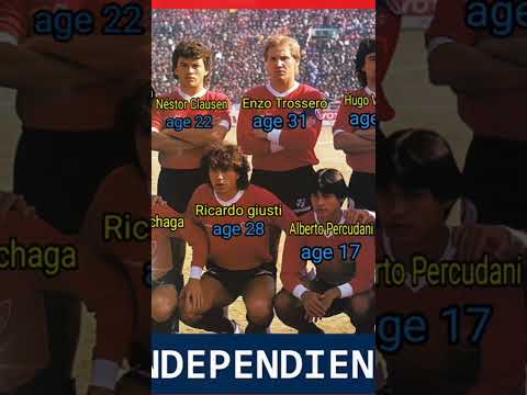 independiente campeón mundial de clubes 1984 | age in 1984 #independiente #football #squad #shorts