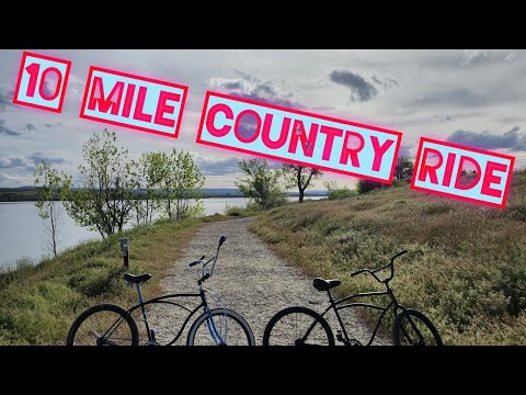 10 Mile Klunker Bicycle Ride On Lake Side Trail.