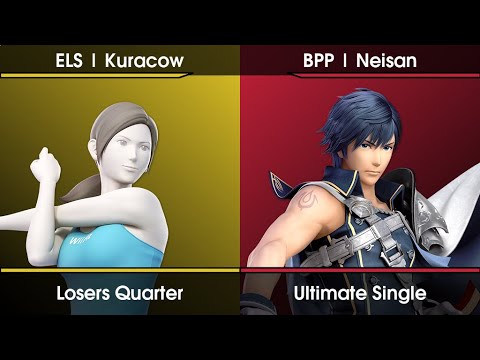 Magna Arena #68 - Kuracow (Wii Fit Trainer) Vs. Neisan (Chrom) SSBU Ultimate Tournament