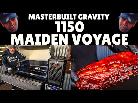 Masterbuilt Gravity 1150 Maiden Voyage | Let's talk about Ribs and Temperature control