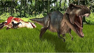 T-Rex Dinosaur Survival Sim 3D - Android Gameplay |Newbie Gaming