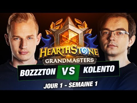 EUROPEAN GRANDMASTERS ► BOZZZTON VS KOLENTO - JOUR 1 SEMAINE 1