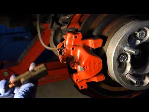 How To Install Rear Brake Pads on CLK Class Mercedes | Rear Brake Pads for W209 CLK Mercedes