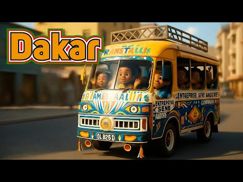 DAKAR – Comptine Sénégalaise pour Enfants 🇸🇳🎶