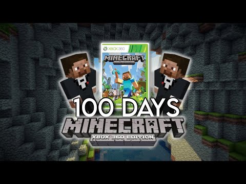 I Survived 100 Days of Minecraft : Xbox 360 Edition