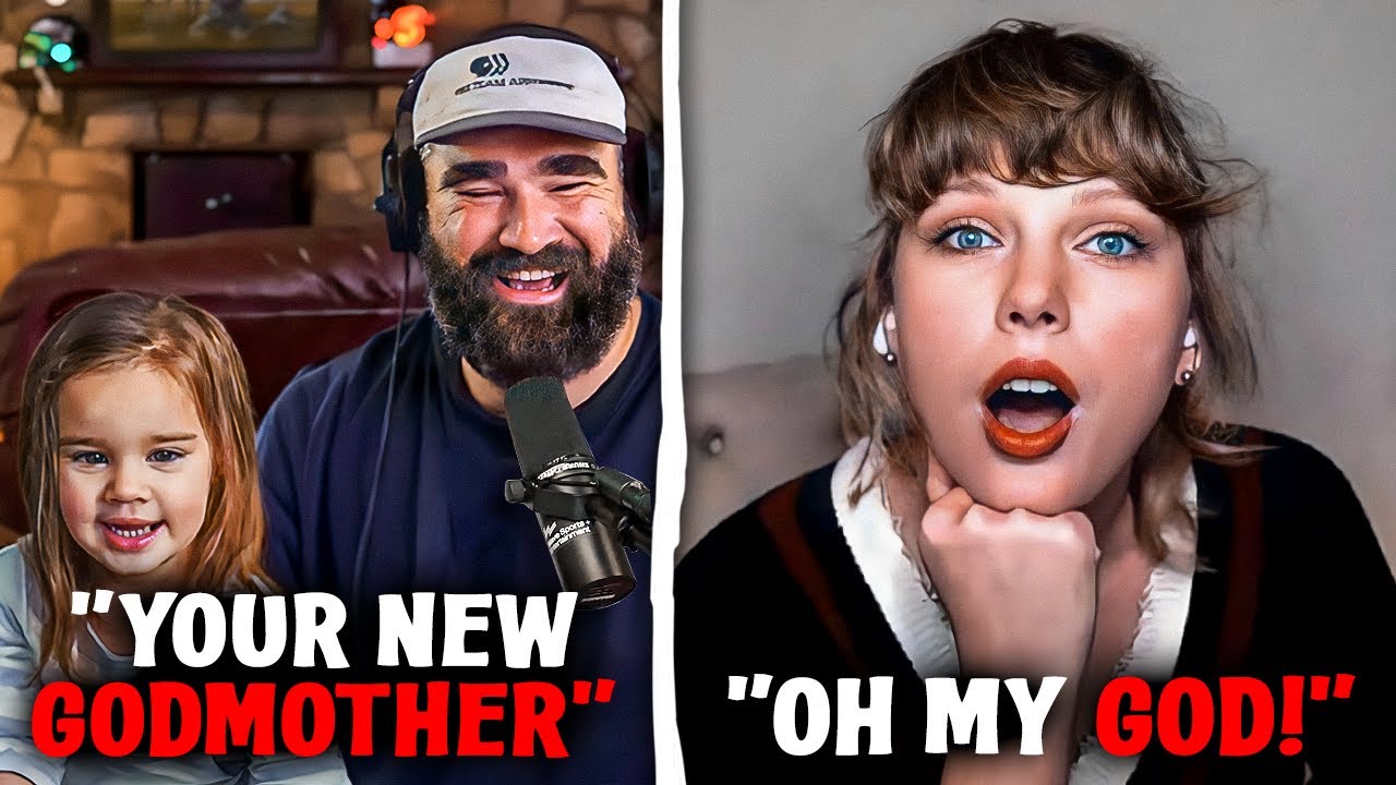 Jason Kelce's HUGE Announcement To Name Taylor Baby Wyatt's Godmother