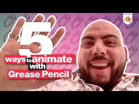 5 ways to animate in Grease Pencil