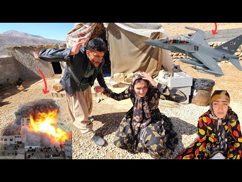 Sudden crisis; missile attack on the homeland of the nomads!