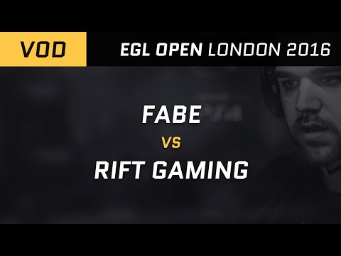 EGL Open - London 2016: fabE  vs Rift: Group D Round 3 - Intro