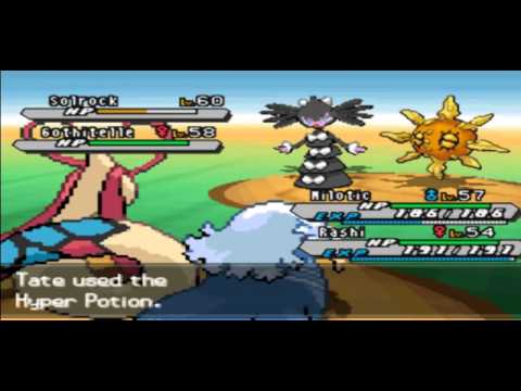 Let's Play Pokemon Volt White 2 Part 37 Tate & Liza