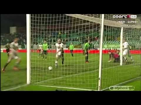 Koller Krisztián gólja a Szombathelyi Haladás - PMFC-Matias mérkőzésen
