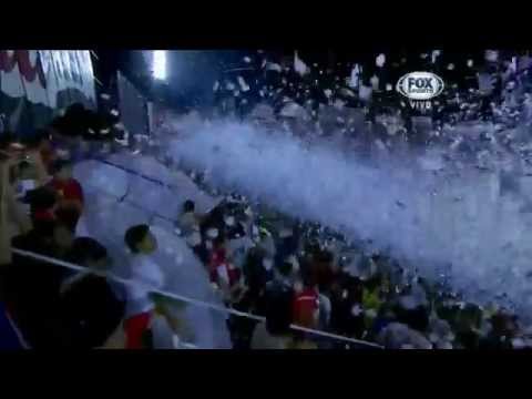 Recibimiento Nacional (PAR) Final Libertadores 2014.