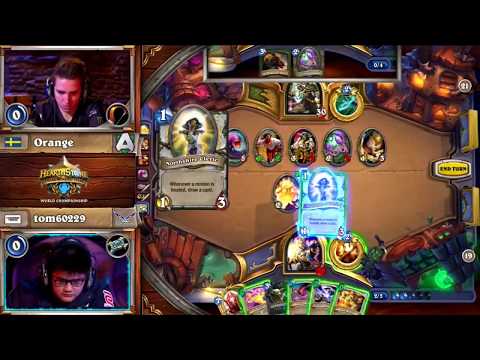 2017 爐石世界冠軍賽八強決定戰 Tom60229 vs Orange