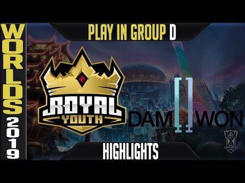 RYL vs DWG Highlights | Worlds 2019 Play In Day 2 Group D | Royal Youth vs Damwon Gaming