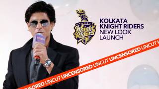 Shah Rukh Khan Unveils Kolkata Knight Riders’ New Look