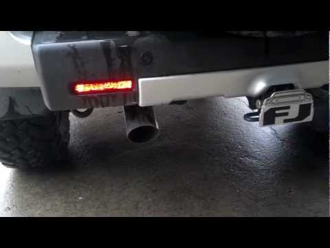 2012 FJ Crusier with K n N intake n Gibson Exhaust