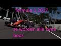Formula 1 2017 ze worden alle twee boos