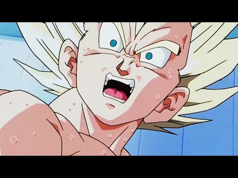 Vegueta se sorprende por el poder de Trunks - Audio Latino - HD