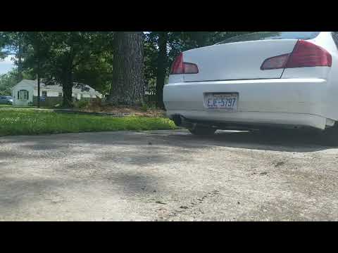 ISR G35 exhaust