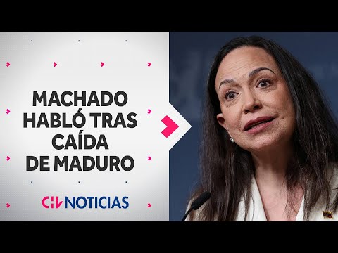 María Corina Machado after bombing and capture of Maduro: "E. González must assume the presidency"
