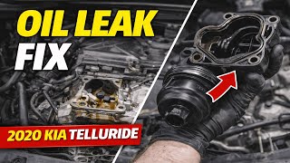 2020–2024 Kia Telluride 3.8 Oil Leak Fix Oil Filter Housing Replacement