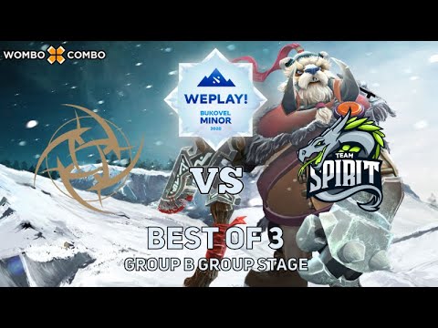 NIP vs Team Spirit (BO3) Game 1 | GROUP STAGES | WePlay! Bukovel Minor 2020