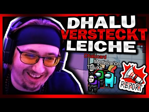 Dhalucard VERSTECKT Leiche 🤫 Among Us Highlights #62