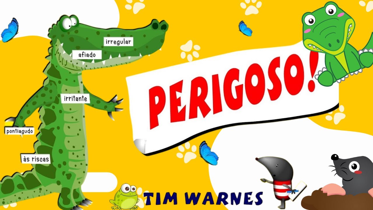 Narração do Livro literatura Infantil - Perigoso [História infantil sobre amizade] – Paradidáticos