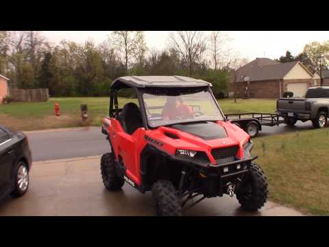 2017 General bracket lift, winch, and windshield.