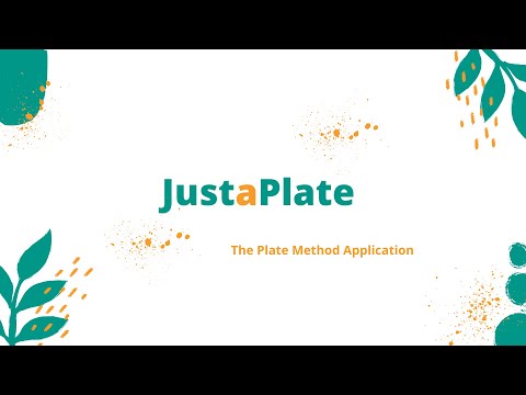 JustaPlate - Meal Tracker video thumbnail